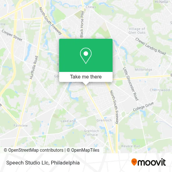 Speech Studio Llc map