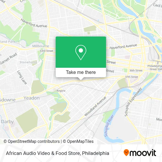 African Audio Video & Food Store map