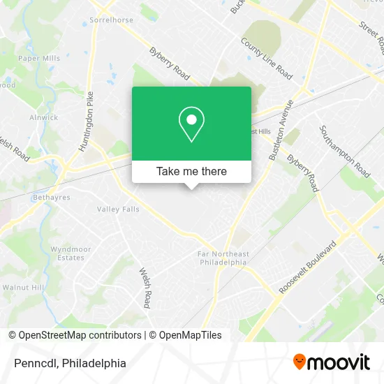 Penncdl map