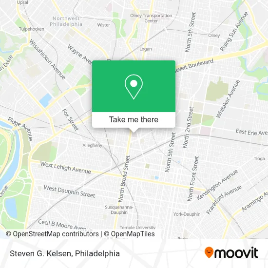 Steven G. Kelsen map
