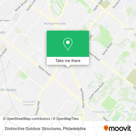 Distinctive Outdoor Structures map