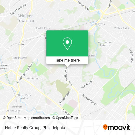 Noble Realty Group map