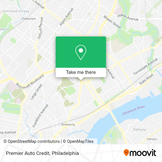 Premier Auto Credit map