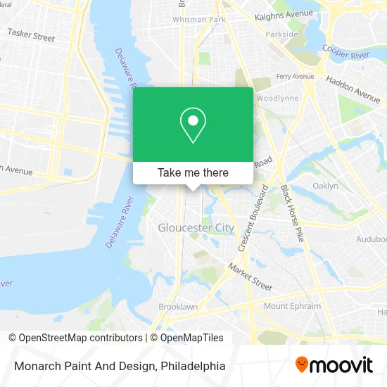 Monarch Paint And Design map