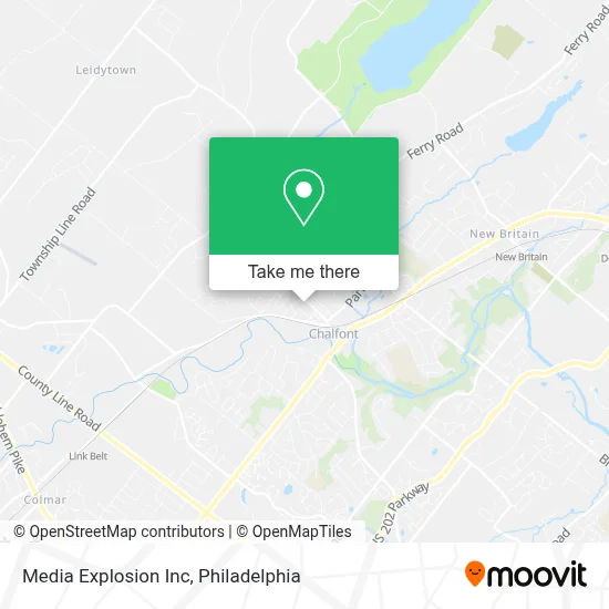 Media Explosion Inc map
