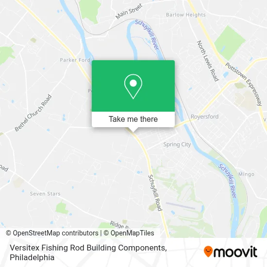 Versitex Fishing Rod Building Components map