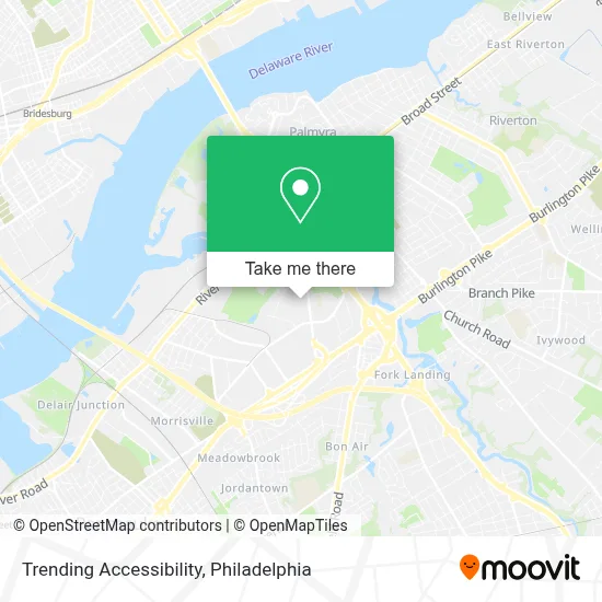 Trending Accessibility map