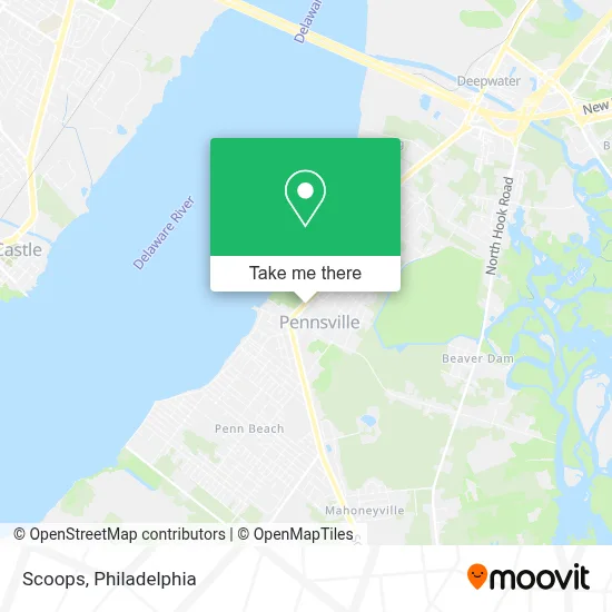 Scoops map