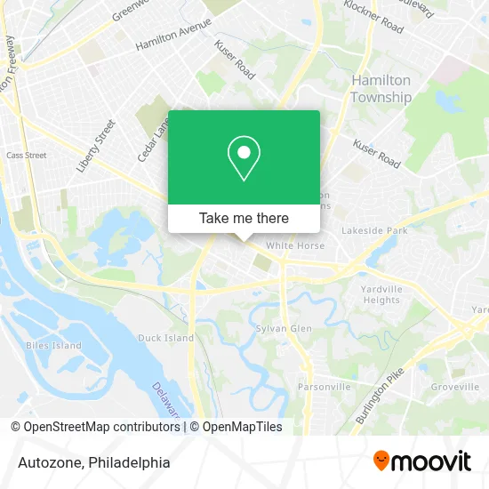 Autozone map