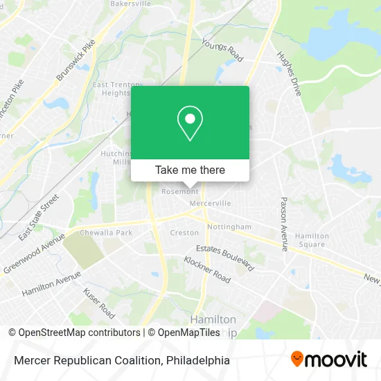 Mercer Republican Coalition map