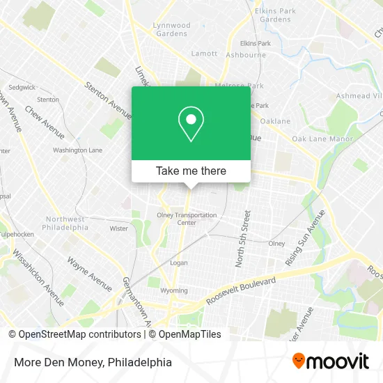 More Den Money map