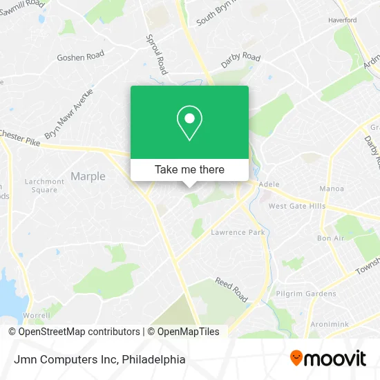 Jmn Computers Inc map