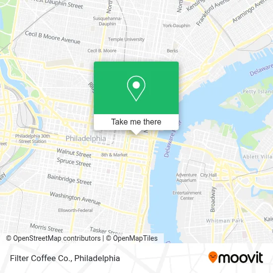 Filter Coffee Co. map