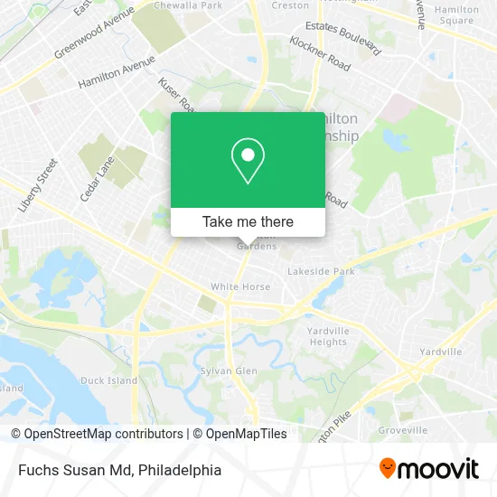 Fuchs Susan Md map