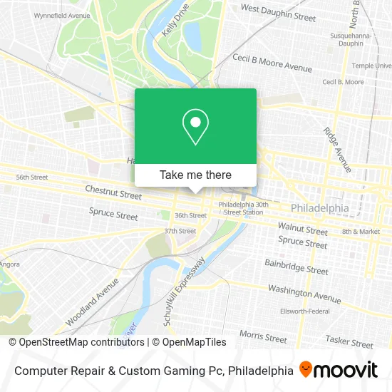 Computer Repair & Custom Gaming Pc map