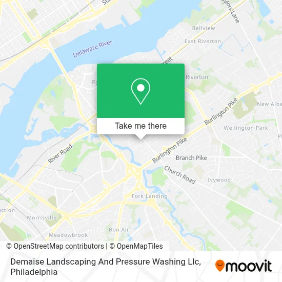 Demaise Landscaping And Pressure Washing Llc map