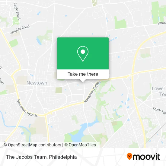 The Jacobs Team map