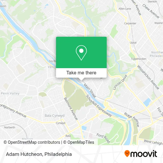 Adam Hutcheon map