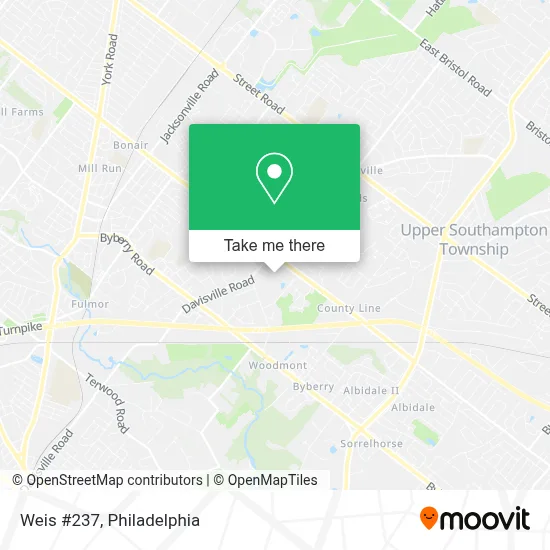 Weis #237 map