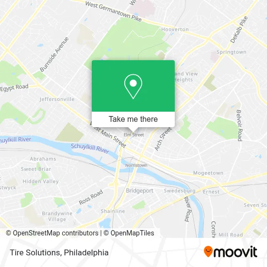 Tire Solutions map