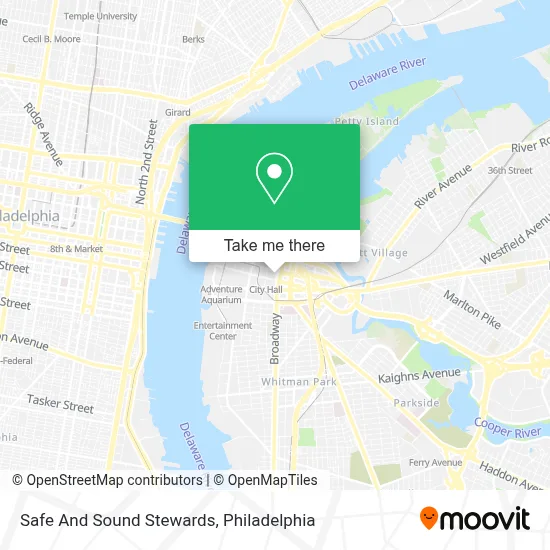 Safe And Sound Stewards map