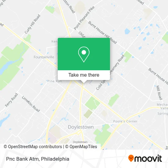 Pnc Bank Atm map