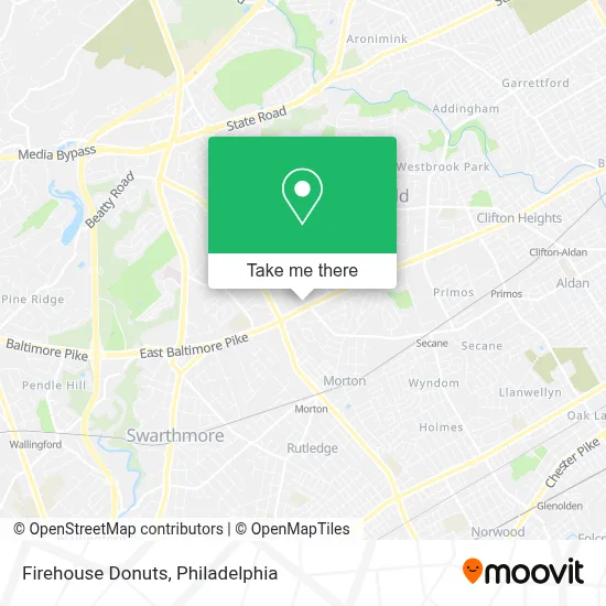 Firehouse Donuts map