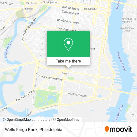 Wells Fargo Bank map