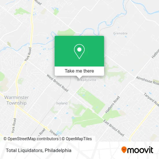 Total Liquidators map