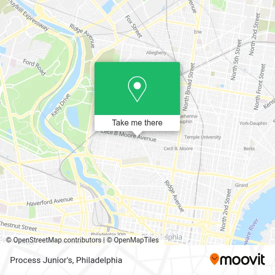 Process Junior's map
