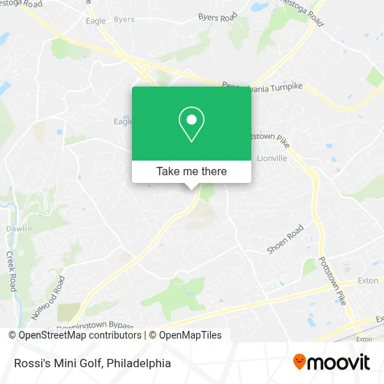 Rossi's Mini Golf map