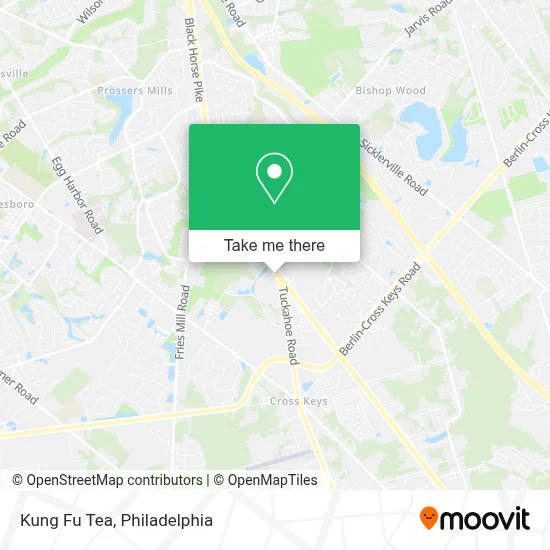 Kung Fu Tea map