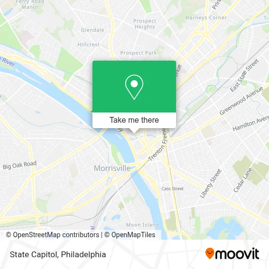 State Capitol map
