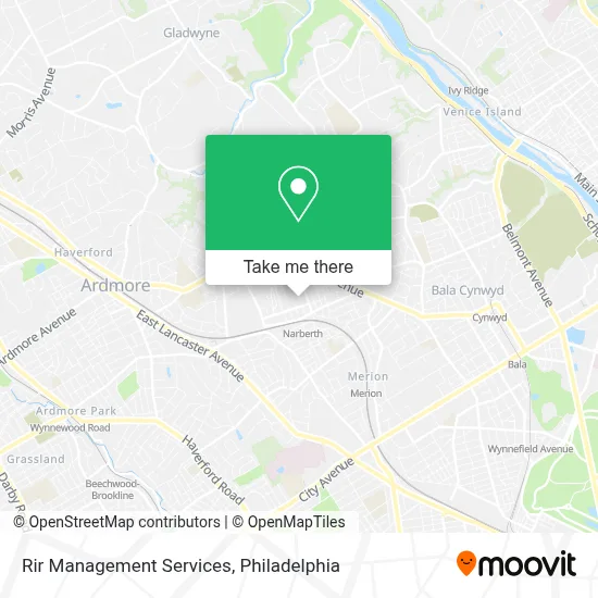 Rir Management Services map