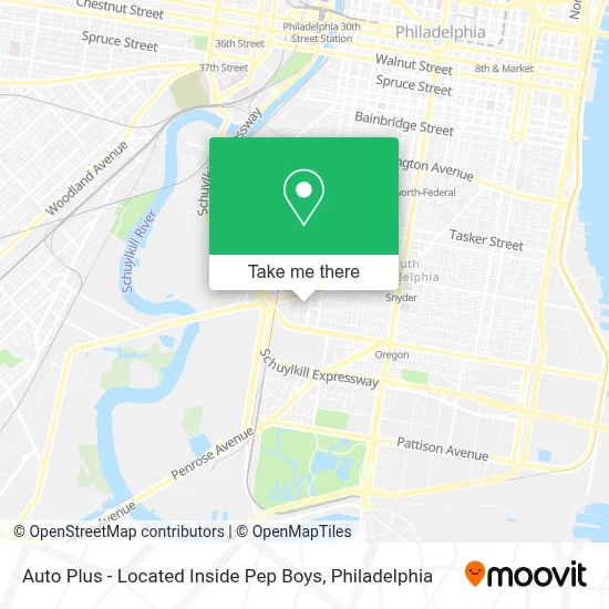 Auto Plus - Located Inside Pep Boys map