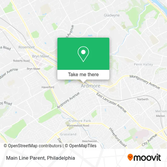 Main Line Parent map