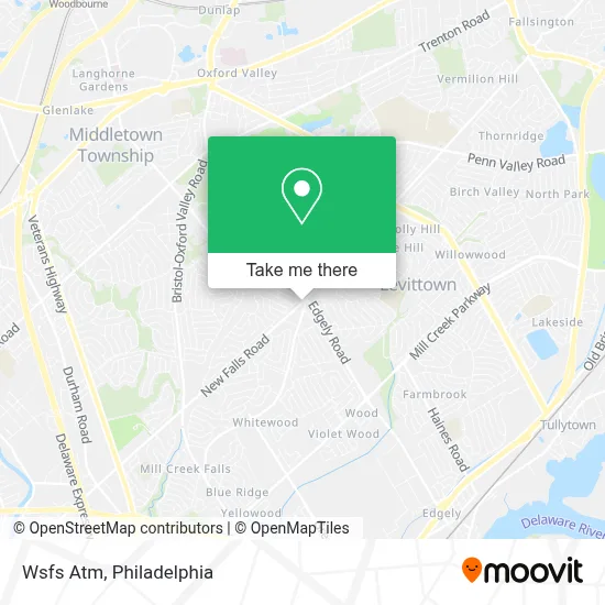 Wsfs Atm map