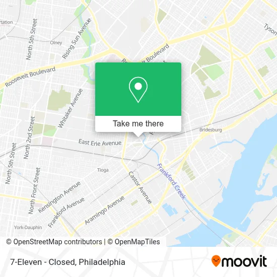 7-Eleven - Closed map