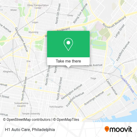 H1 Auto Care map