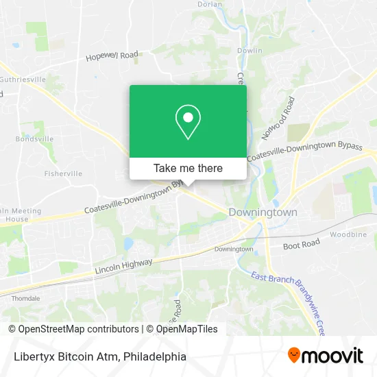 Libertyx Bitcoin Atm map