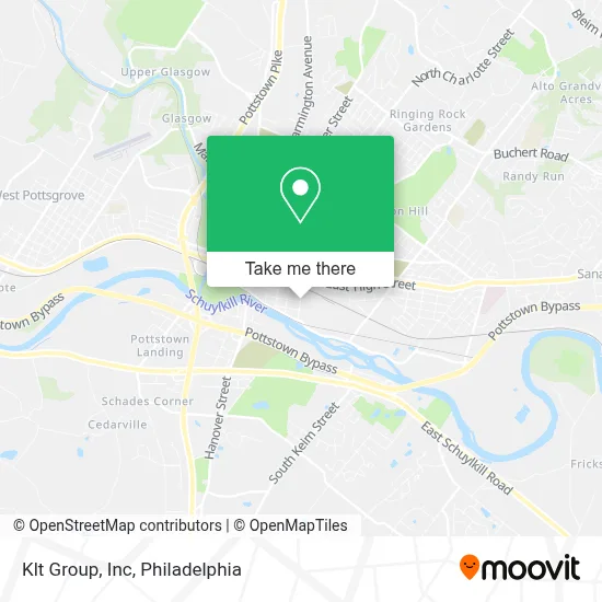 Klt Group, Inc map