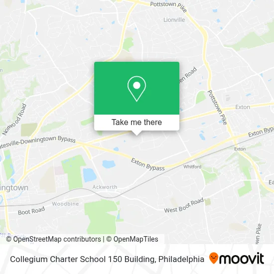Collegium Charter School 150 Building map