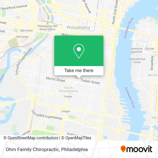 Ohm Family Chiropractic map