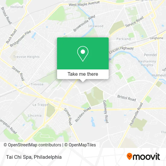 Tai Chi Spa map
