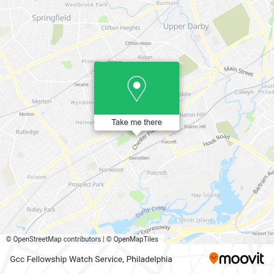 Gcc Fellowship Watch Service map