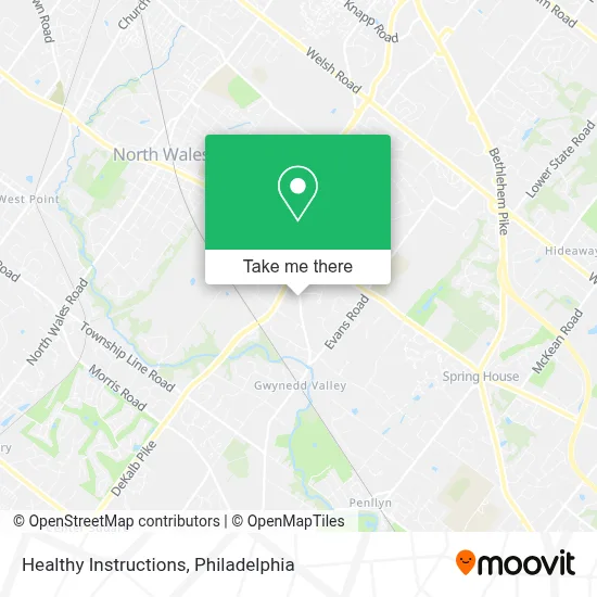 Healthy Instructions map