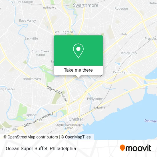 Ocean Super Buffet map
