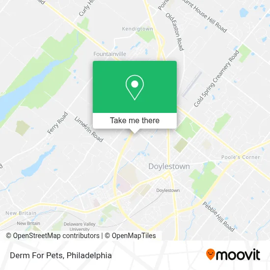 Derm For Pets map