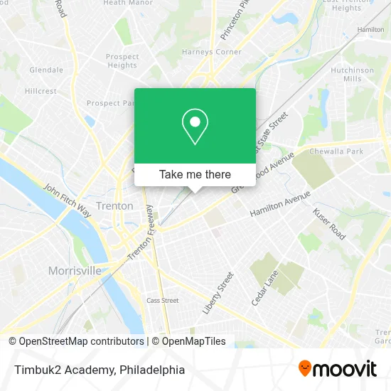 Timbuk2 Academy map