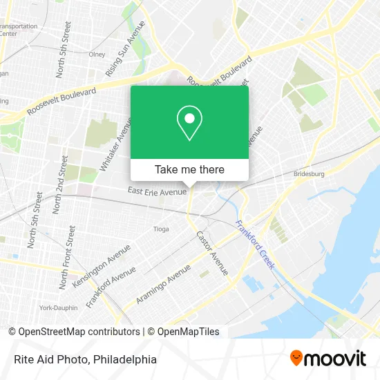 Rite Aid Photo map